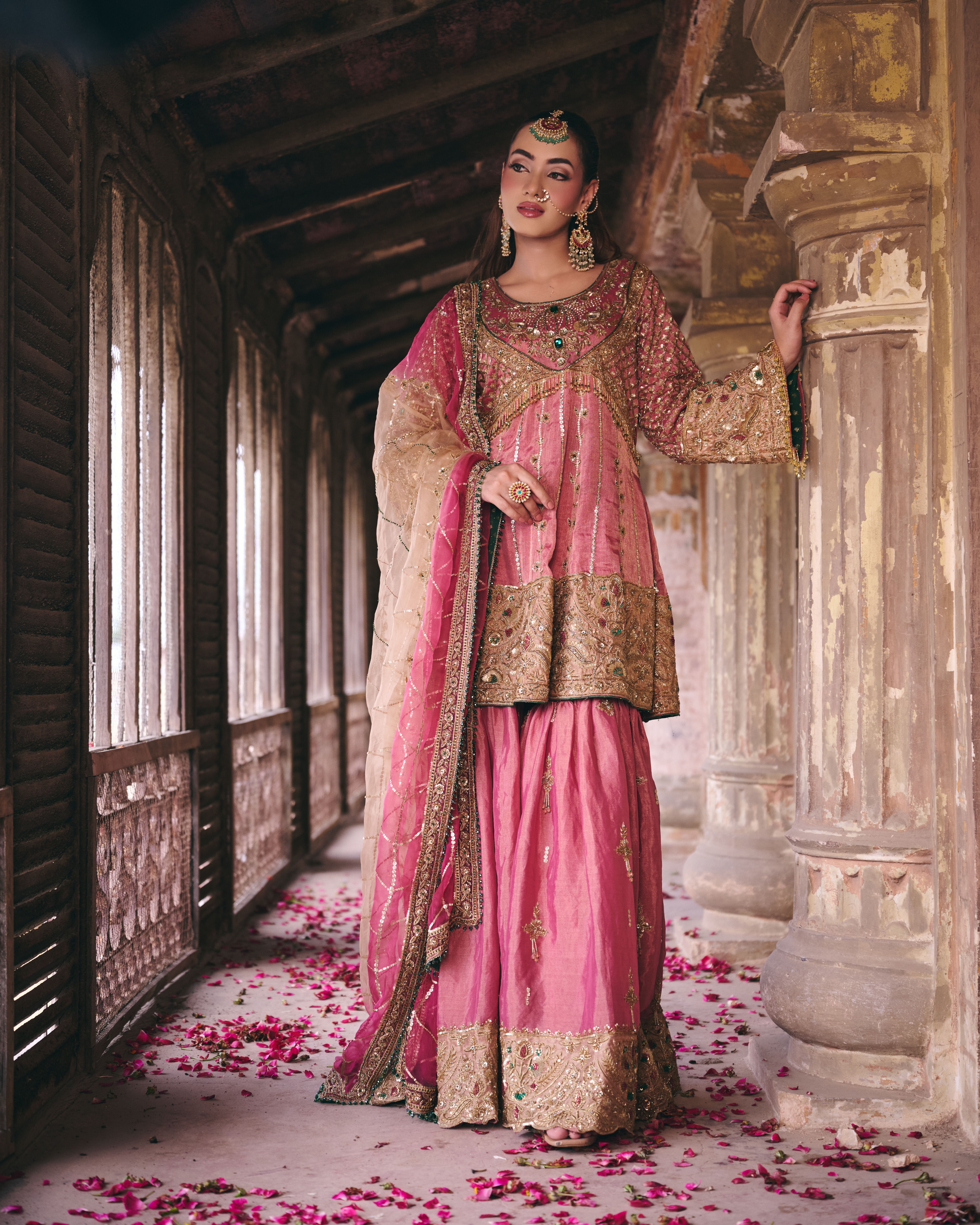 Rose Pink Gharara