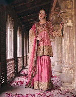 Rose Pink Gharara