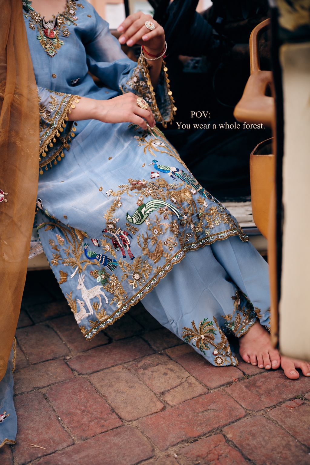 Blue Forest Pant Set