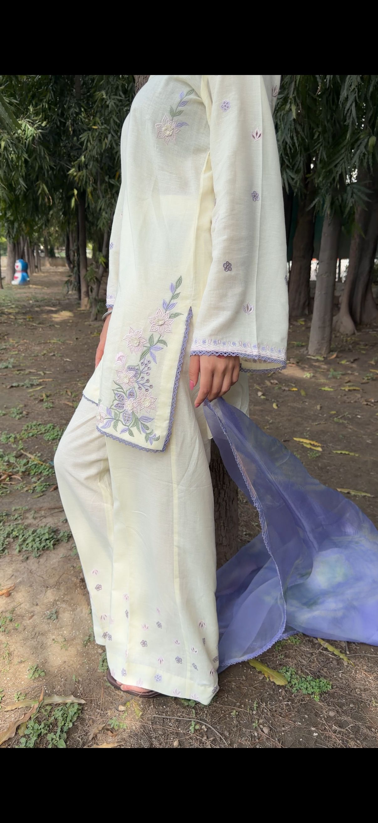 Buttercream Lilac Pant Set
