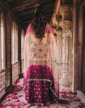 Gold and Wine Sharara