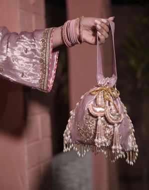 Misty Rose Sharara Set
