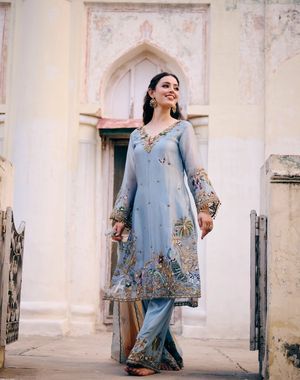 Blue Forest Pant Set