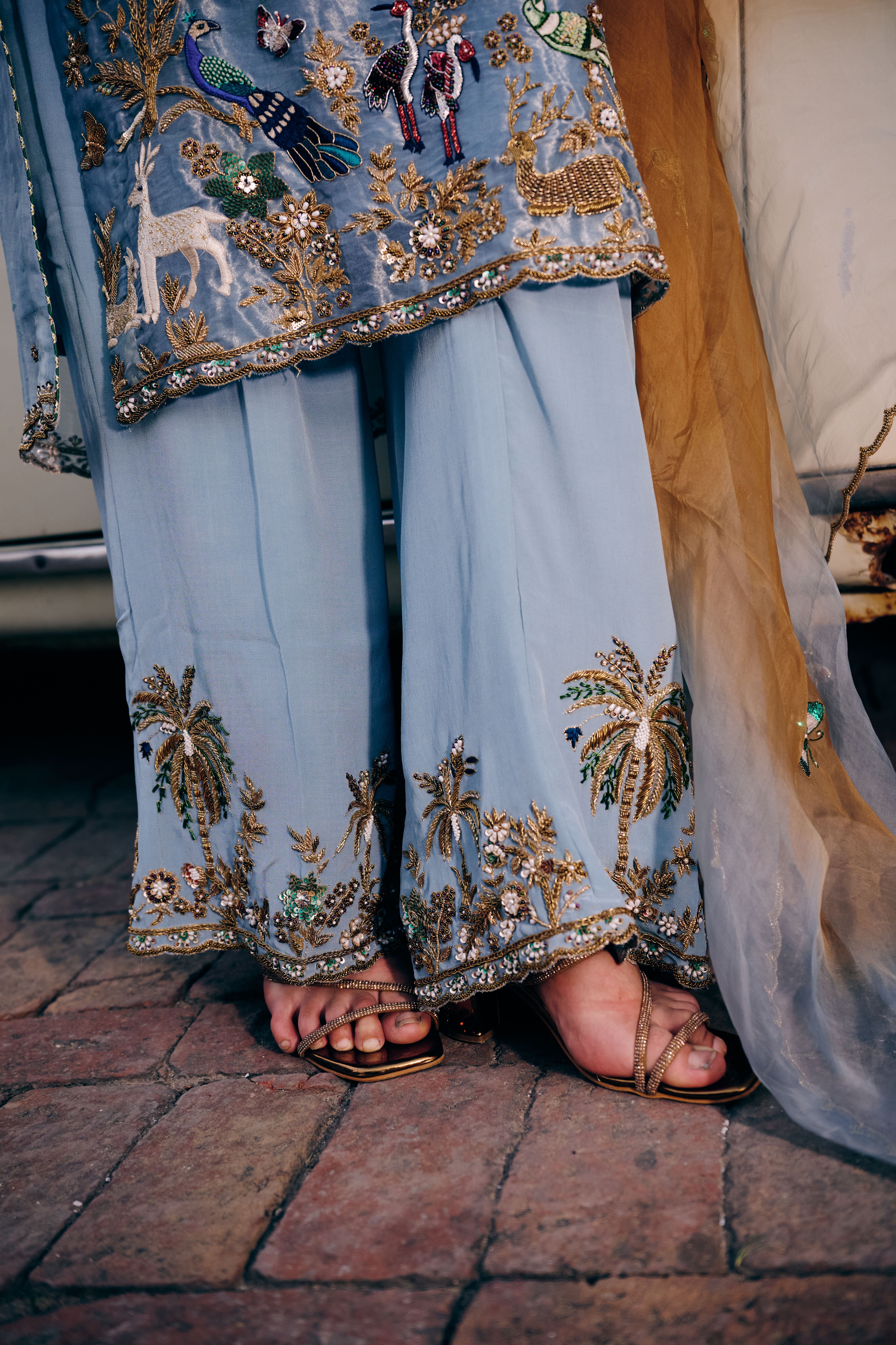 Blue Forest Pant Set