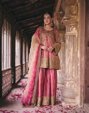 Rose Pink Gharara