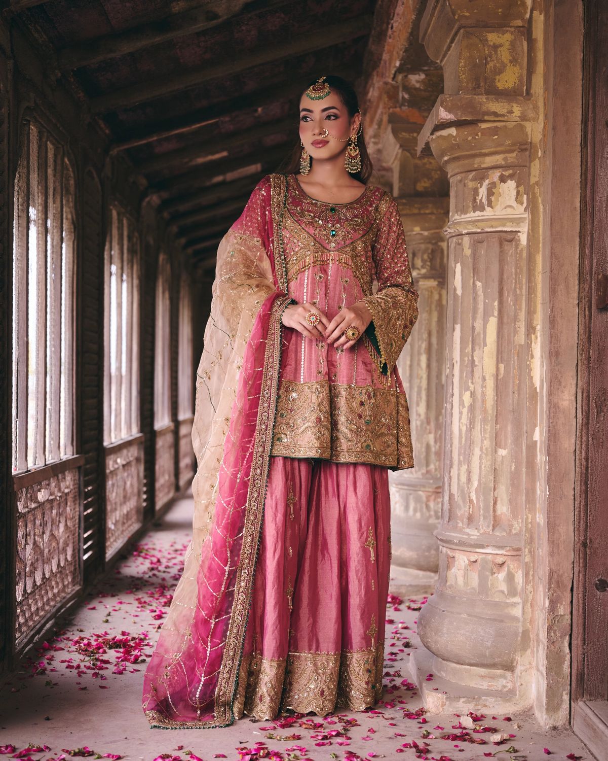 Rose Pink Gharara