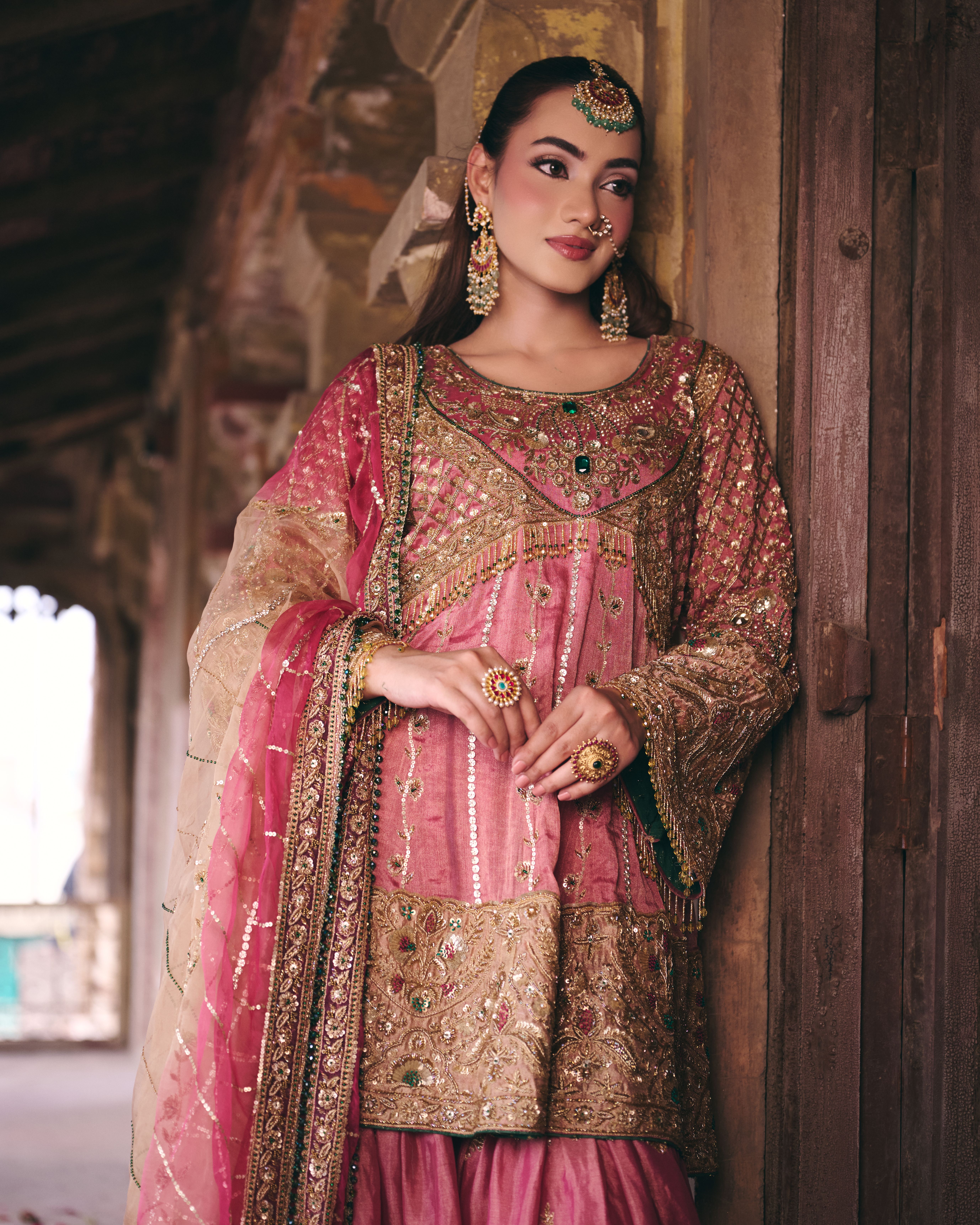 Rose Pink Gharara