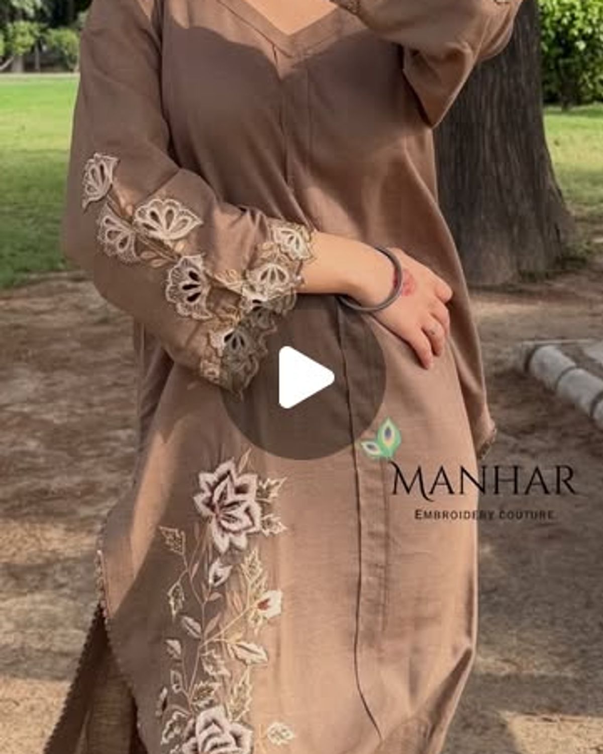 Mocha Taupe Pant Set