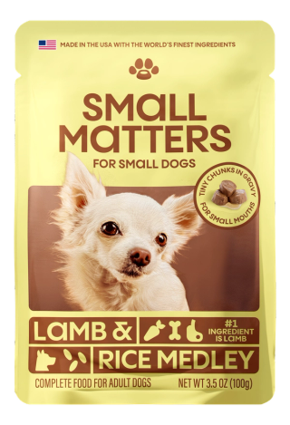 Lamb & Rice Medley Wet Dog Food Front of Pack