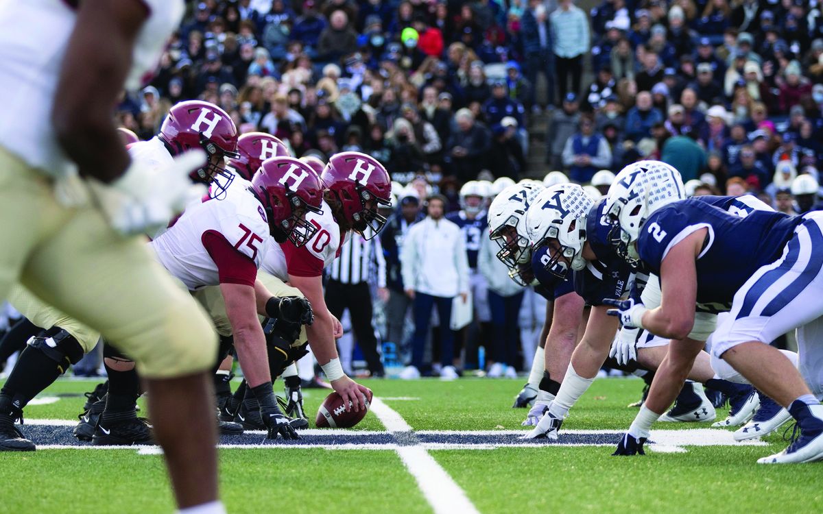 Harvard vs. Yale on the gridiron
