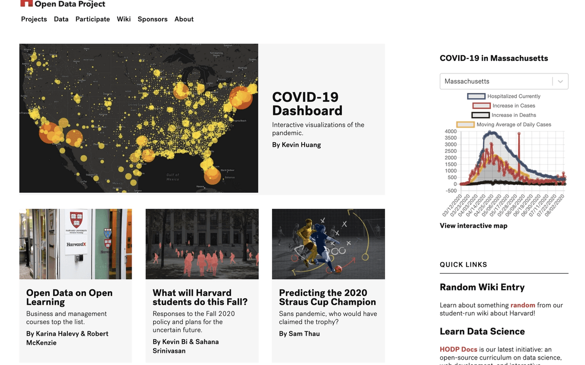 The second version of the website.