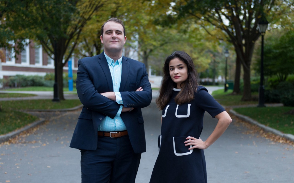 Yasmin Sachee (right) and Cameron Khansarinia won last year’s UC Presidential election, in line with HODP’s predictions.