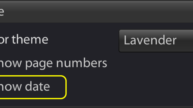 UI improvements