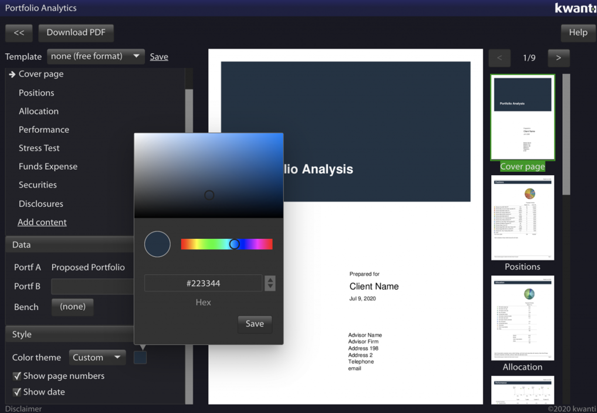 Color Palette