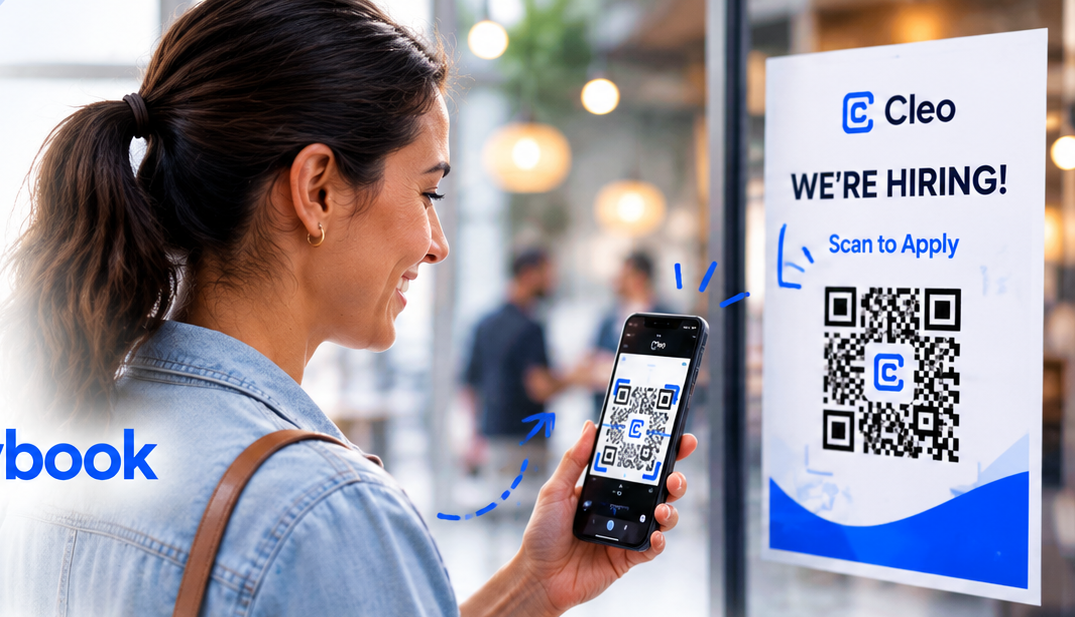 From QR code to verified hire: the one-flow playbook