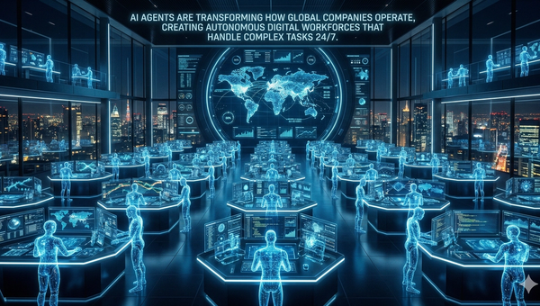 The Age of AI Agents: Building Future-Ready Digital Workforces