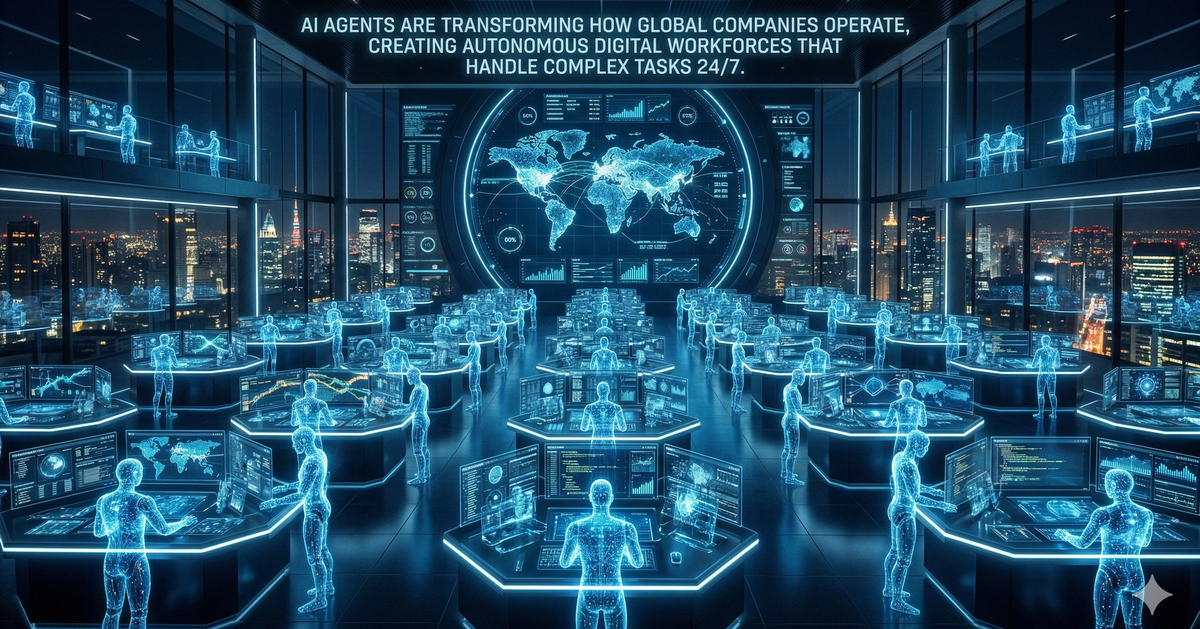 The Age of AI Agents: Building Future-Ready Digital Workforces