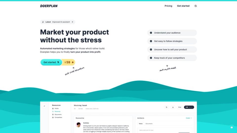 Doerplan: Automated marketing strategies
