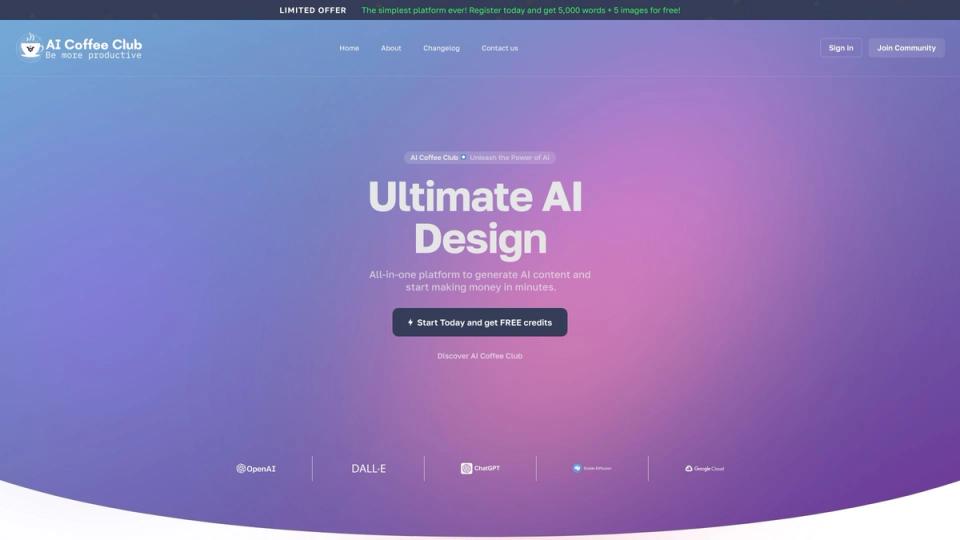 AI Coffee Club