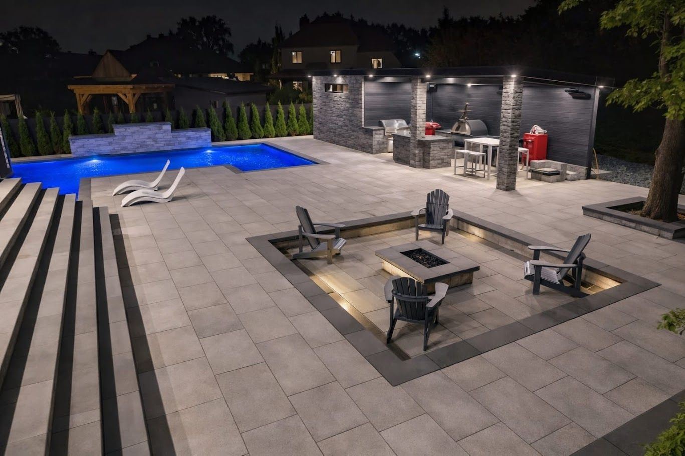 Aménagement paysager sur mesure haut de gamme