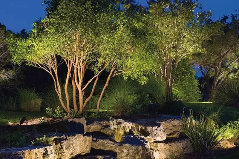 Outdoor lighting for landscaping