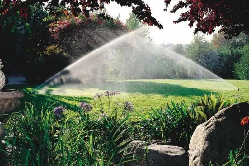 Irrigation for landscaping