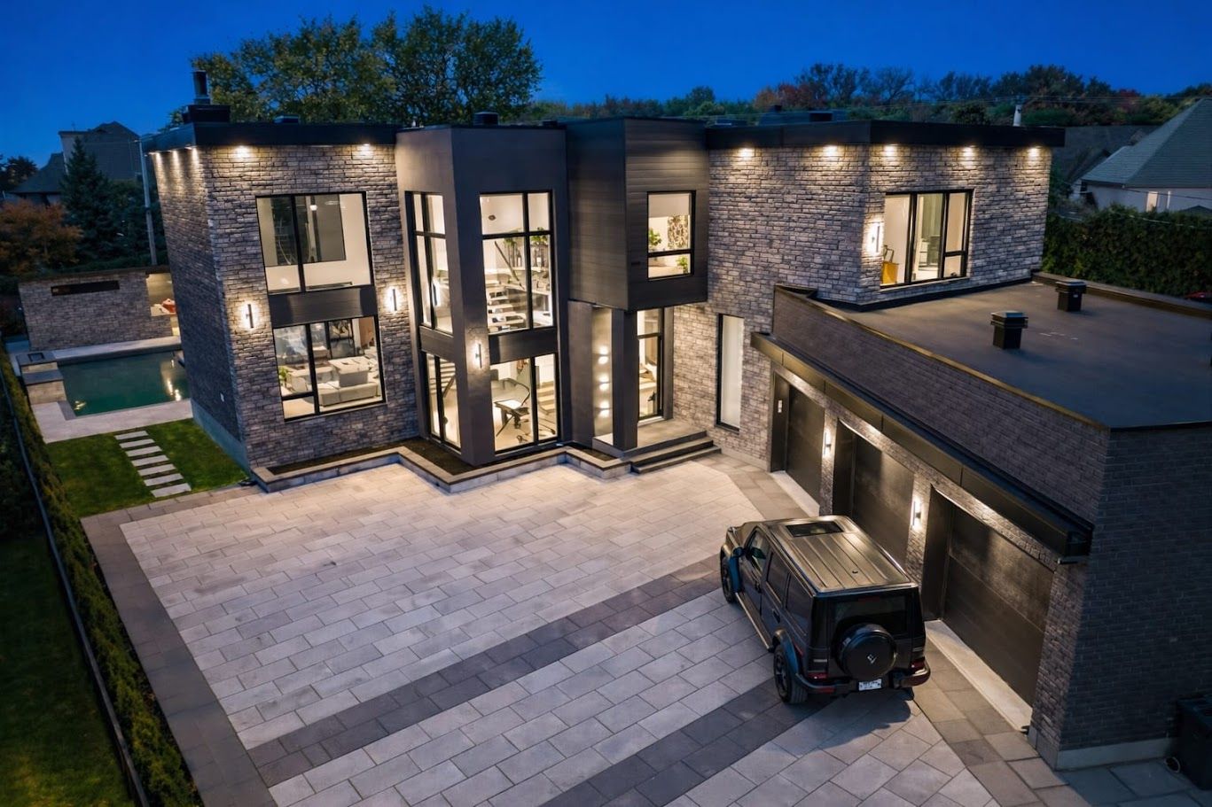 Aménagement paysager de prestige clé en main