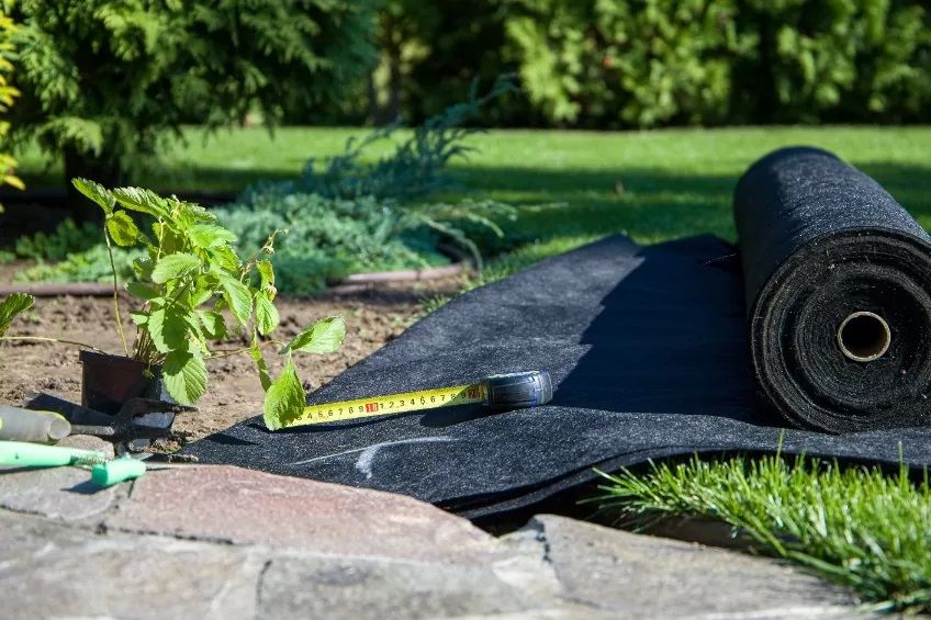 Using geotextile in landscaping