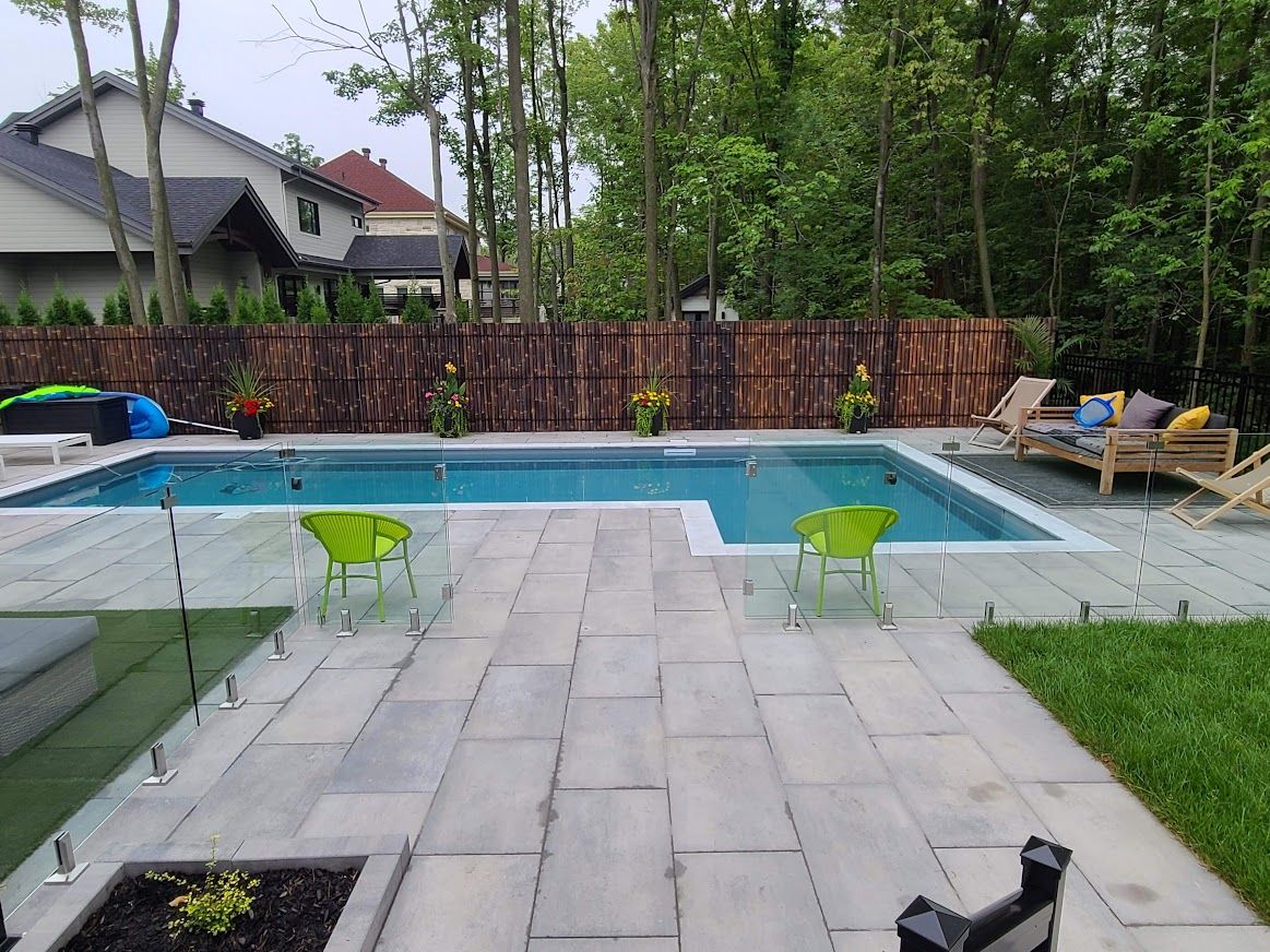 Dalle et pavé uni pour terrasse