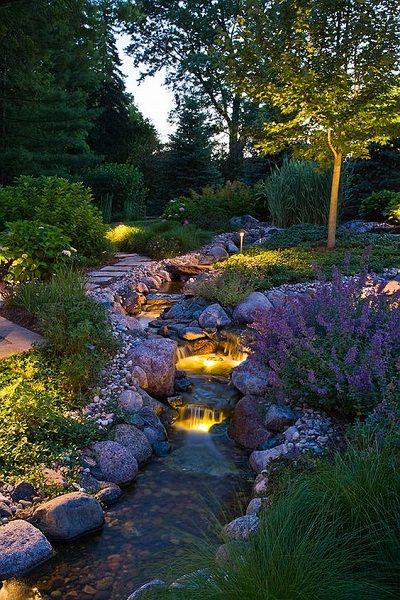 Lighting for flowerbeds