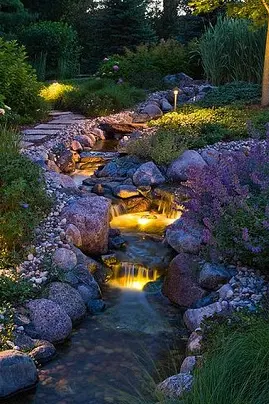 Éclairage plate-bandes