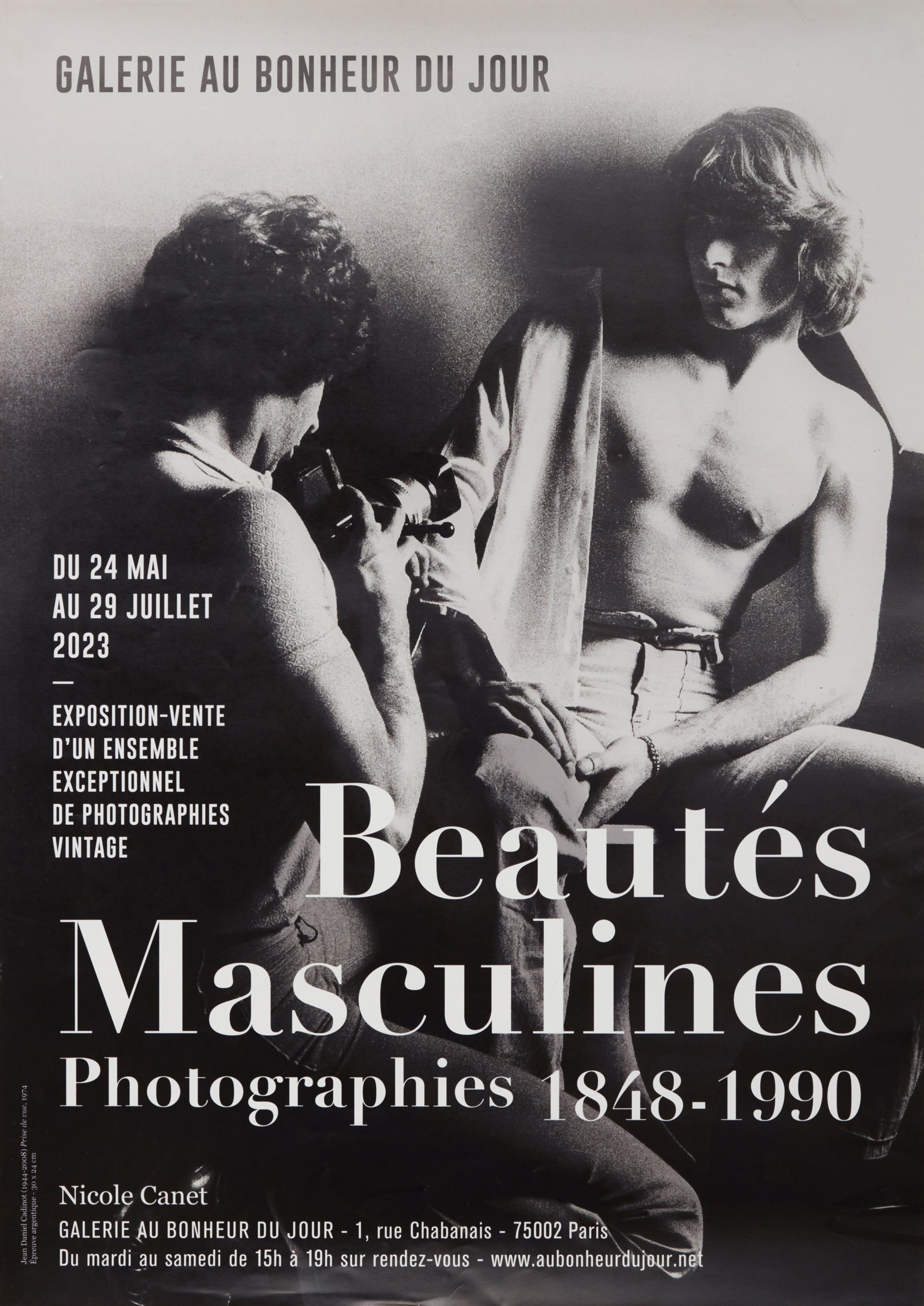 Galerie Au Bonheur du Jour 'Beautés Masculines' (2023)