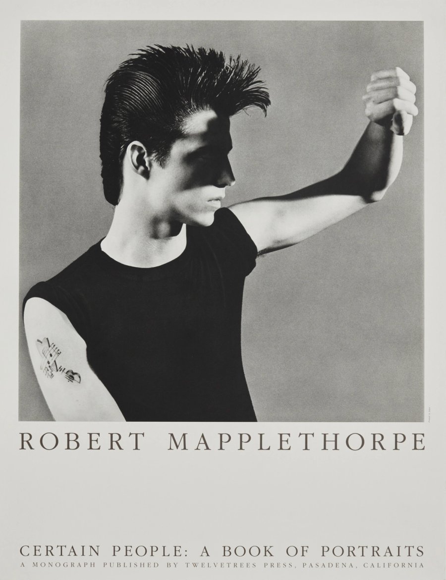 Certain People: A Book of Portraits (1985) Exhibition poster
