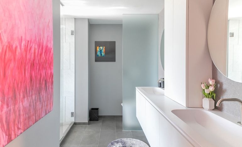 An Artistic & Modern Denver Bathroom Remodel