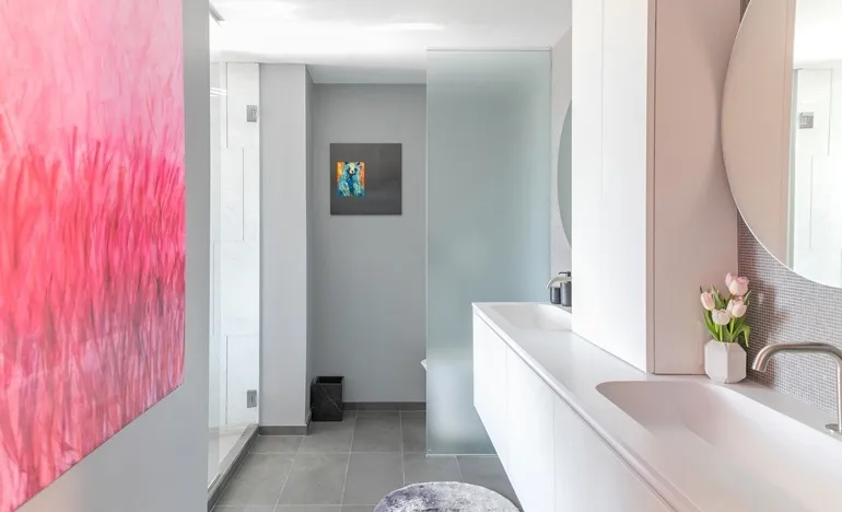 An Artistic & Modern Denver Bathroom Remodel