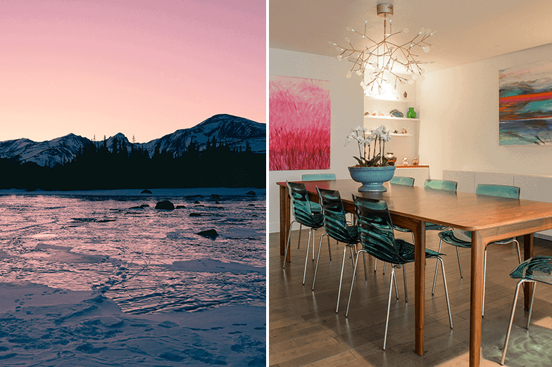 Colorado Landscape Inspires Colors For The Home