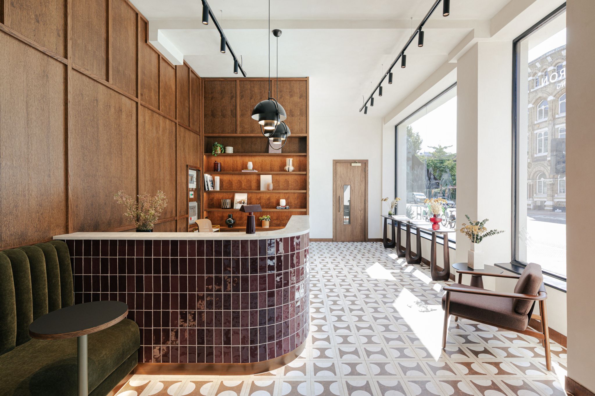 Flat Iron Building interior