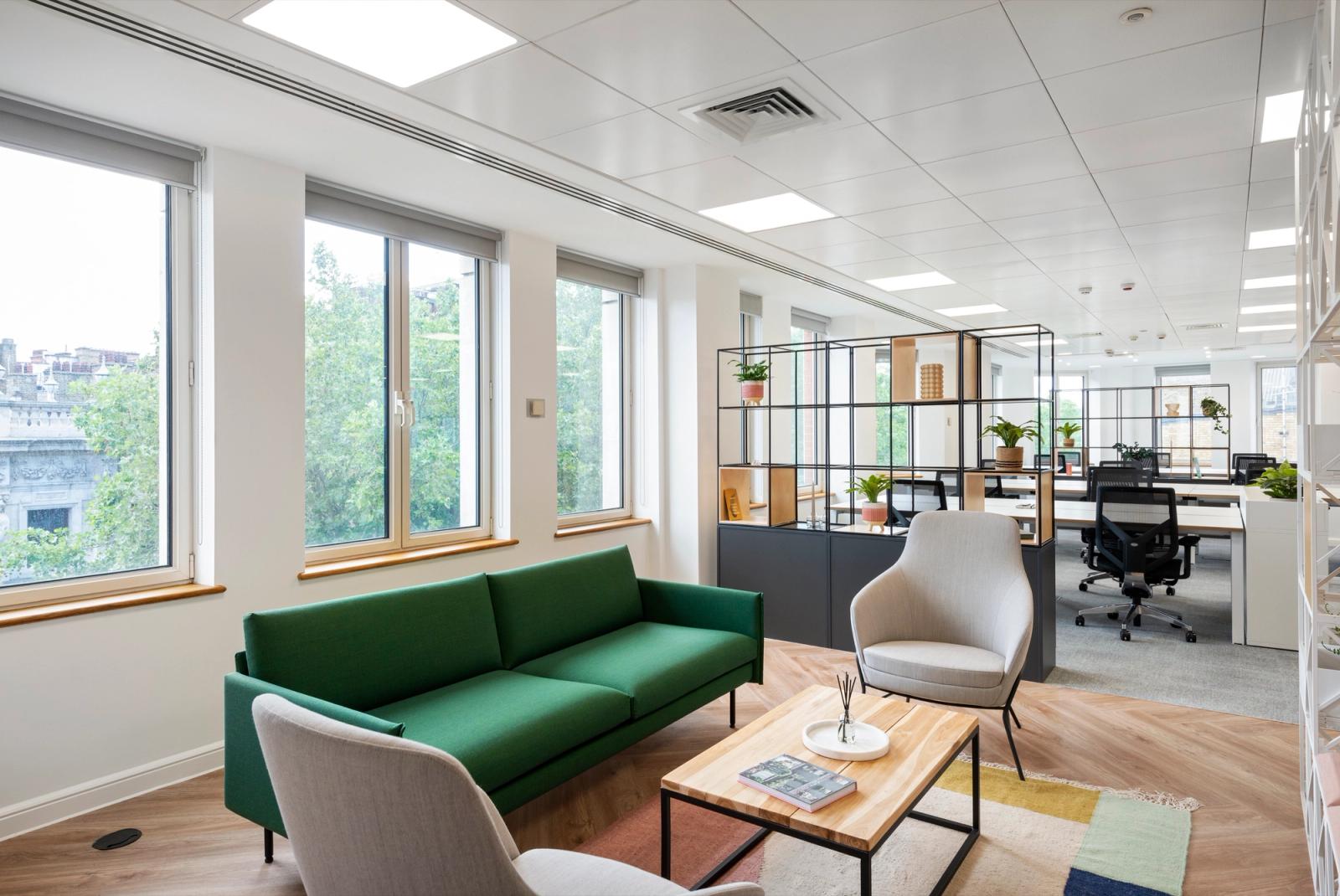 Skylit top-floor studio at 39 Charing Cross Road