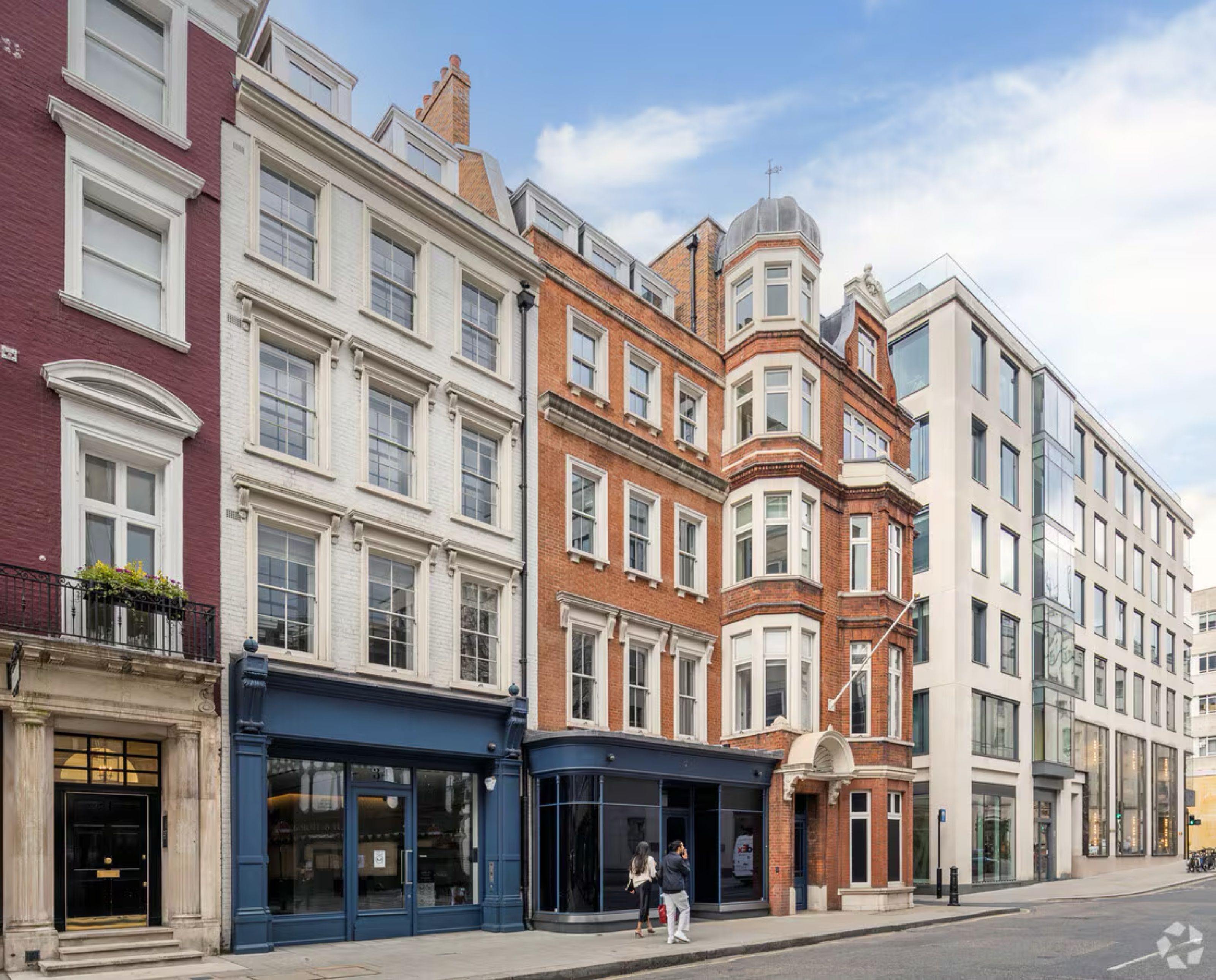 Interior of 34 Bruton Street, a Kitt managed workplace in Mayfair