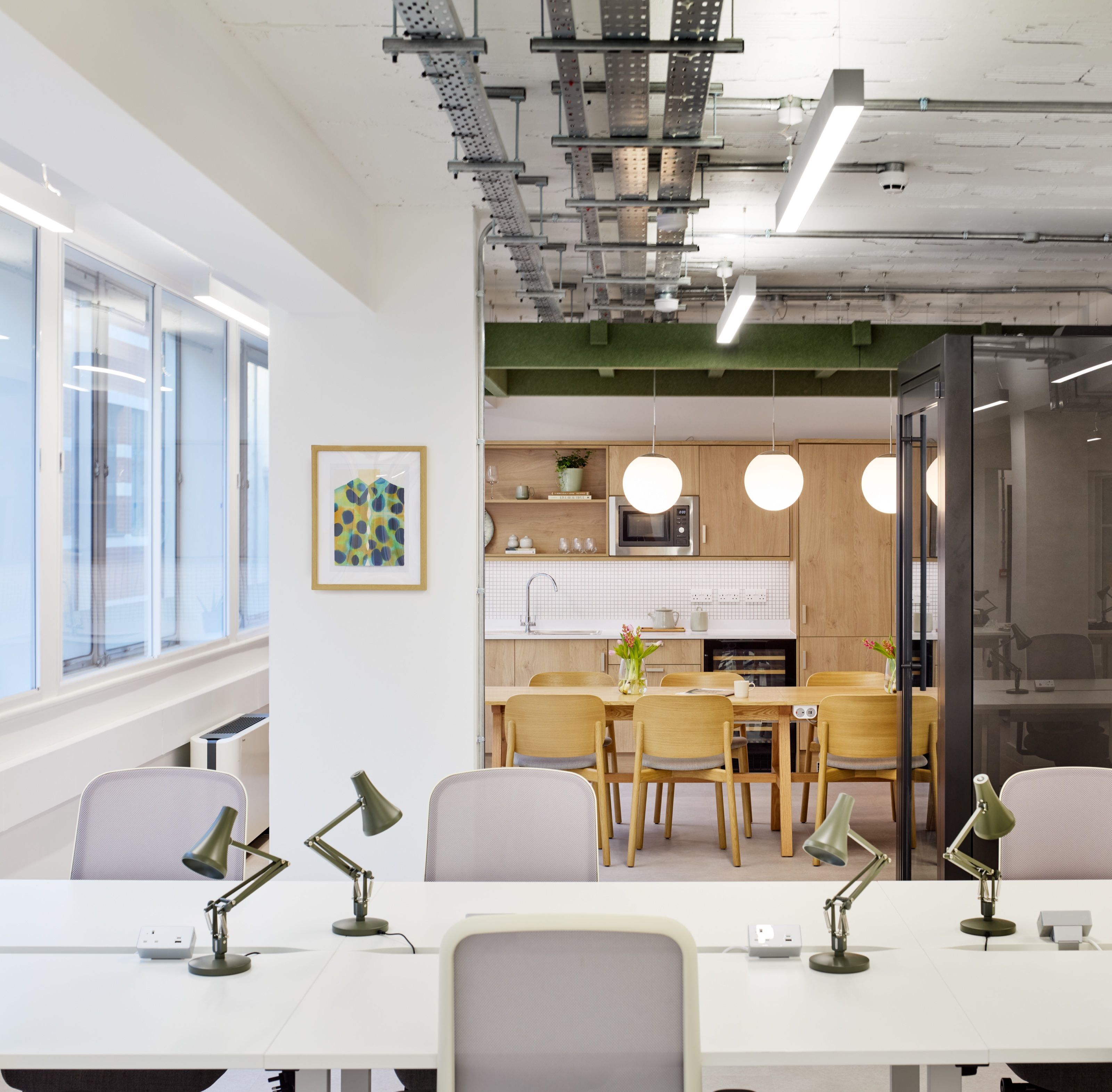Private office interior at Red Lion Studios