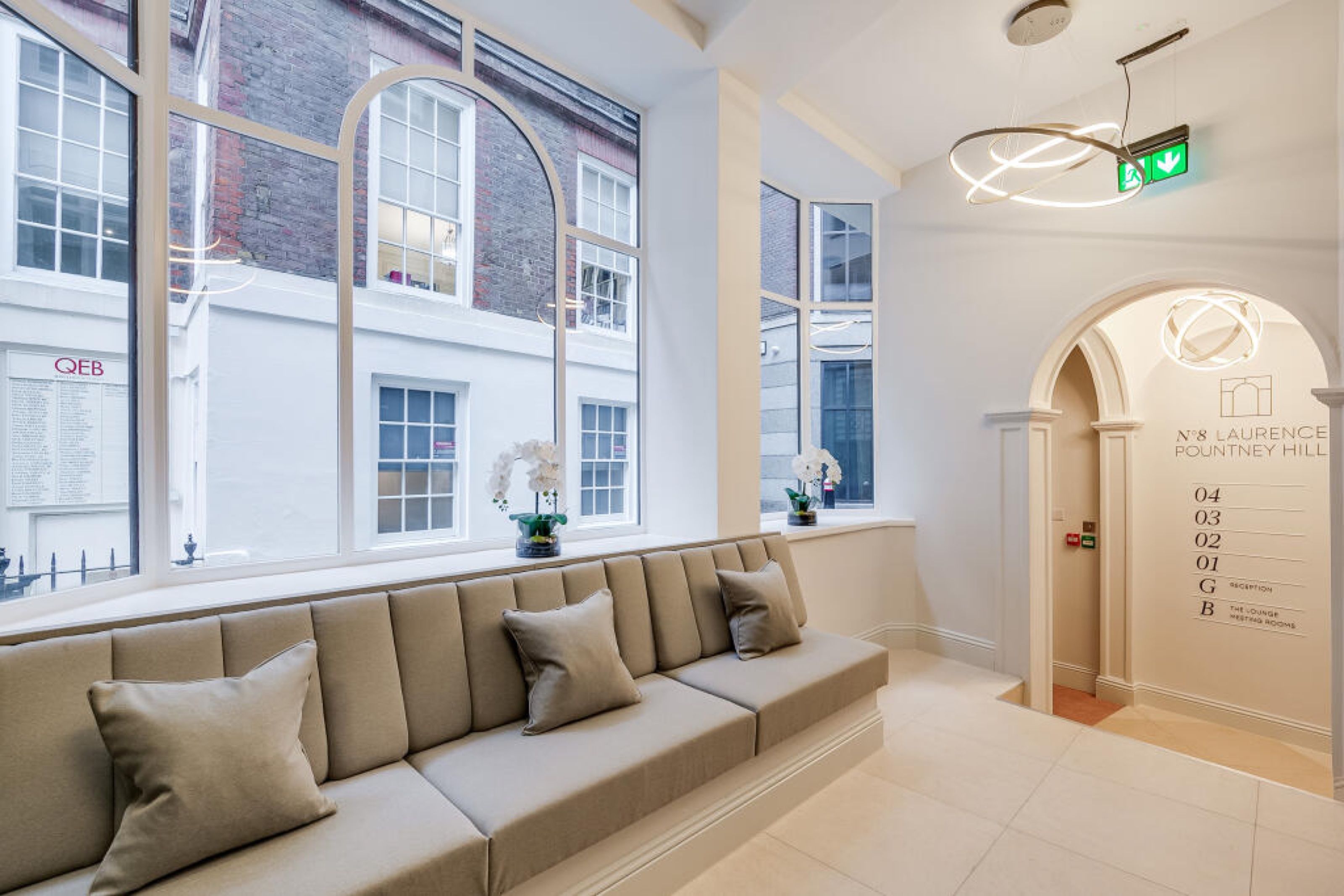 Private office interior at 8 Laurence Pountney Hill