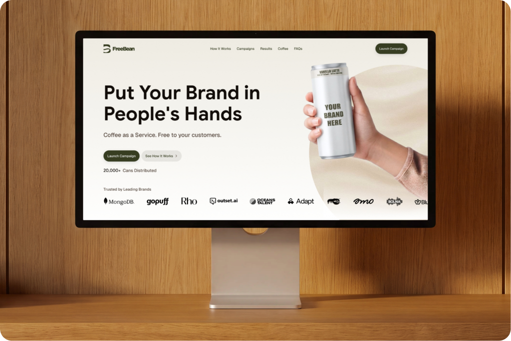The website that makes free coffee feel believable