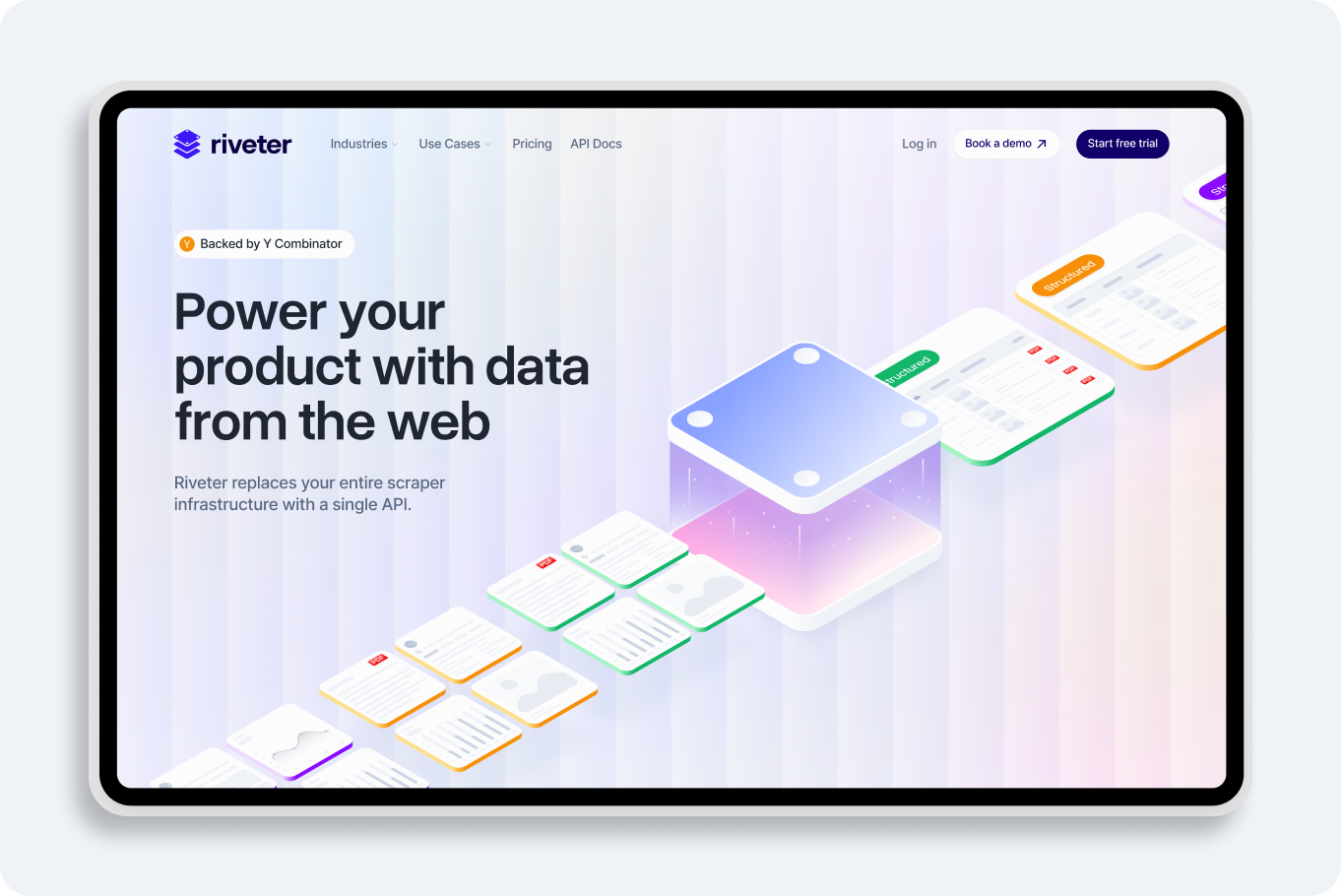 Website Redesign for a YC-Backed AI Startup