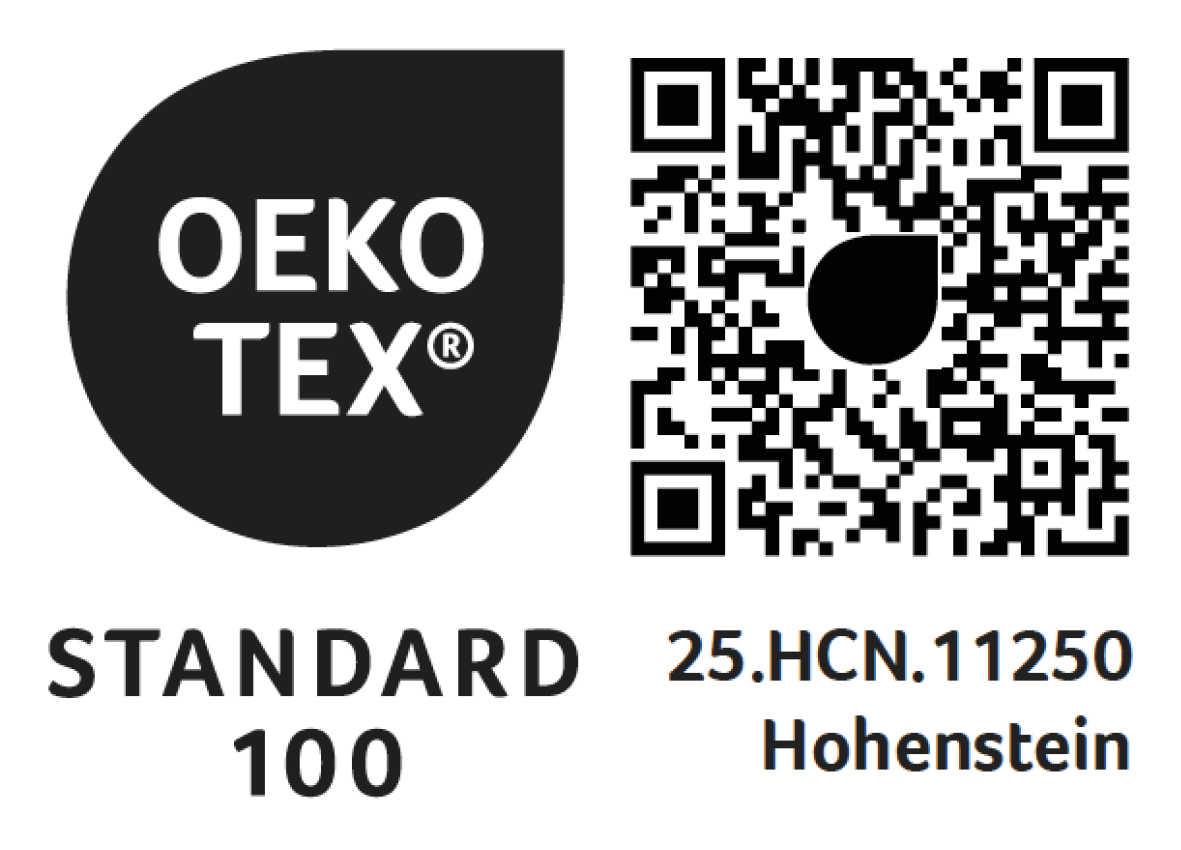 Underrain Oeko-tex Klasse 1 Baby/Barn/Junior/Vaksen