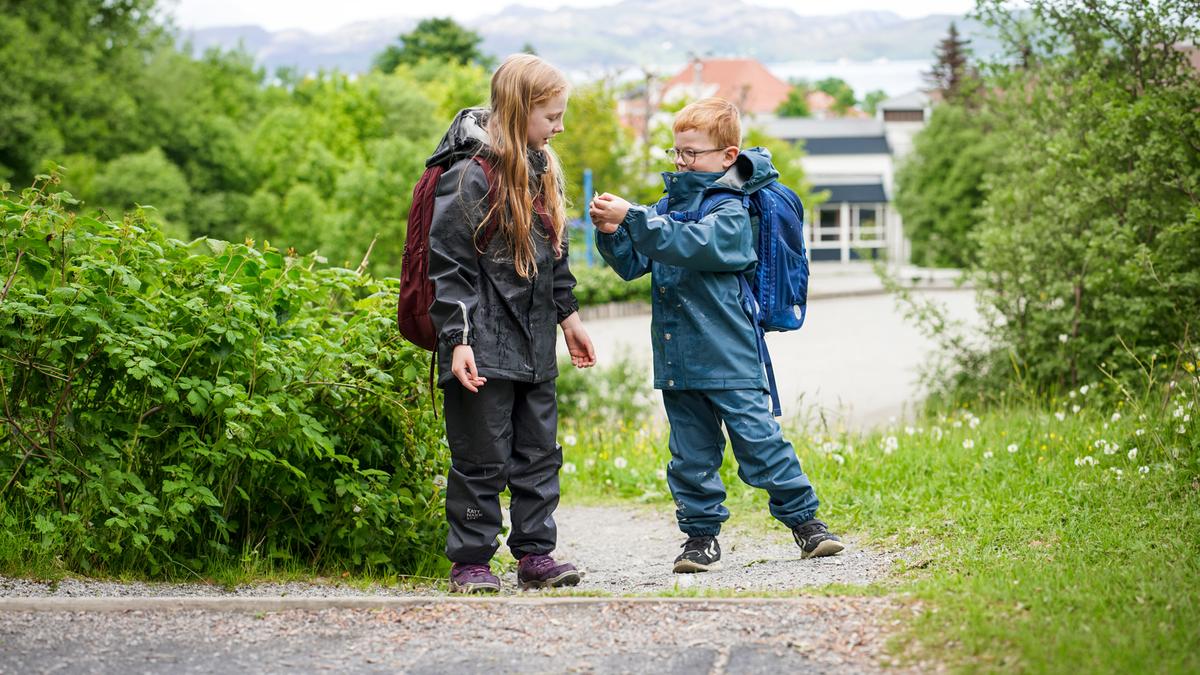 Gå ut og nyt i kvalitets- regntøy frå Stord