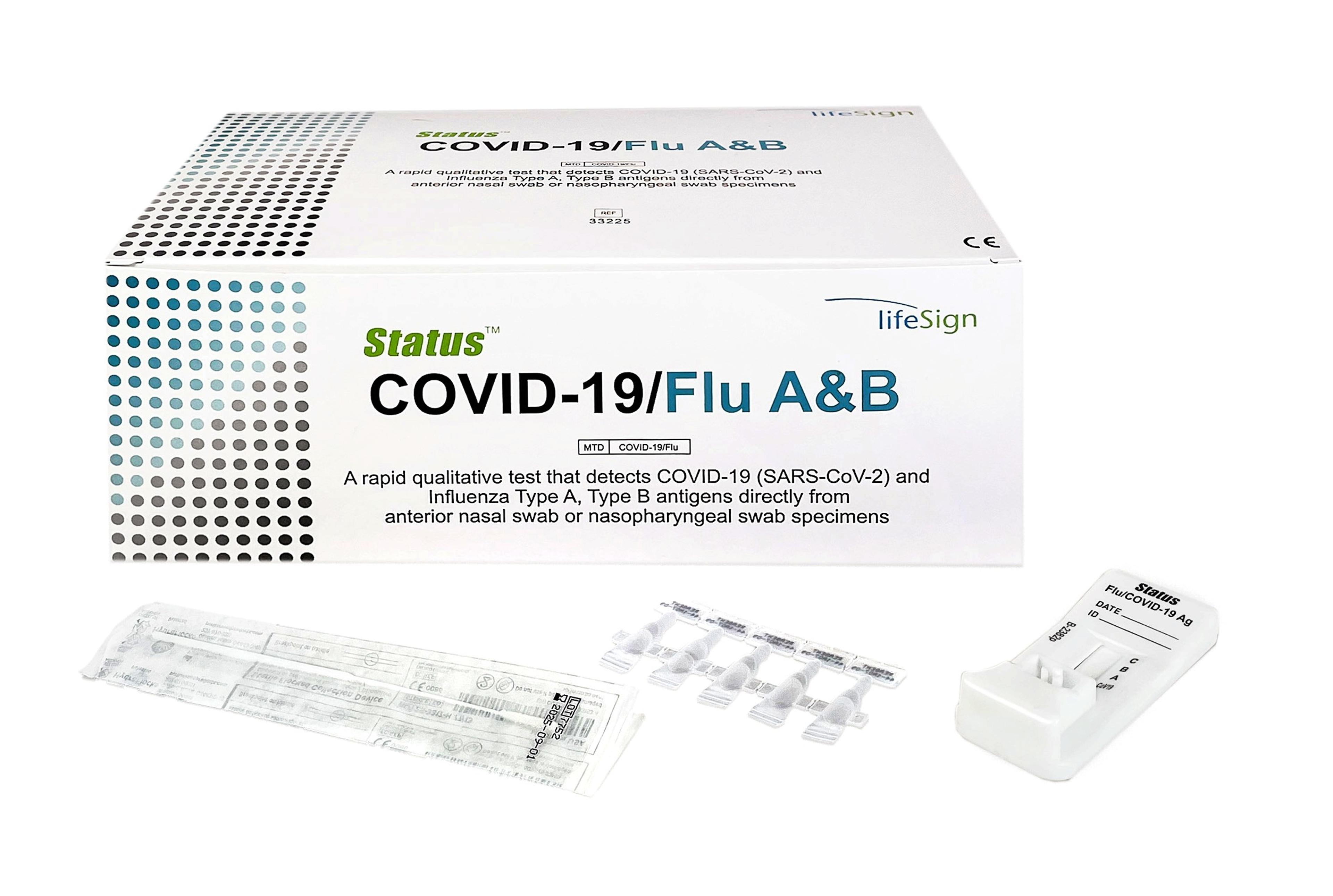 Status Covid-19/Flu A&B