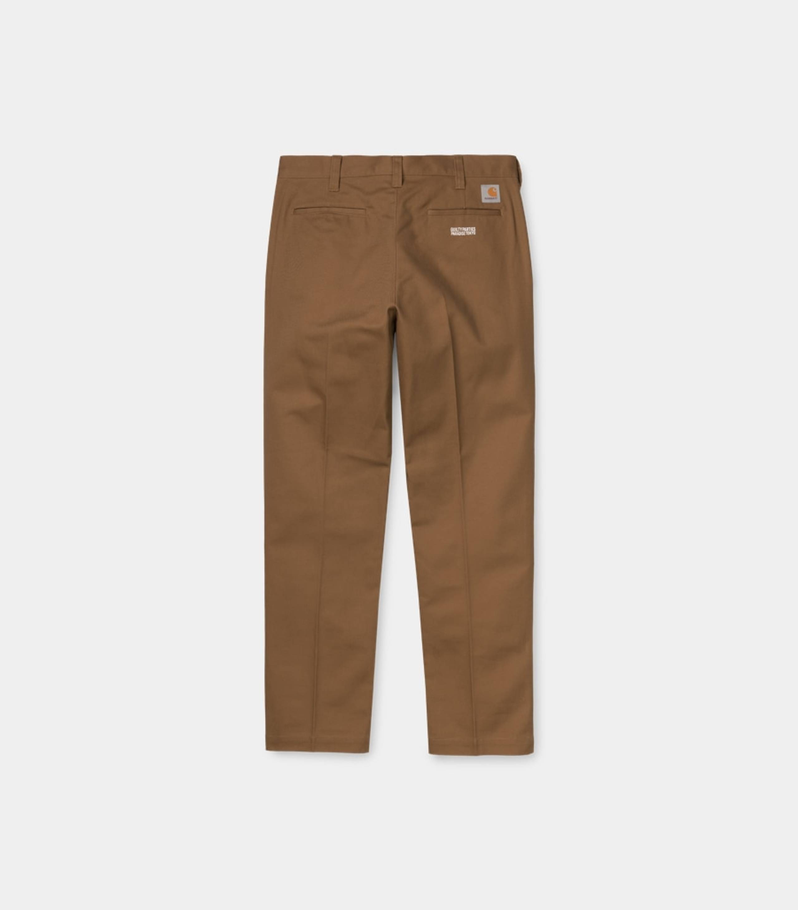 Carhartt WIP x Wacko Maria Skate Pant in Brown