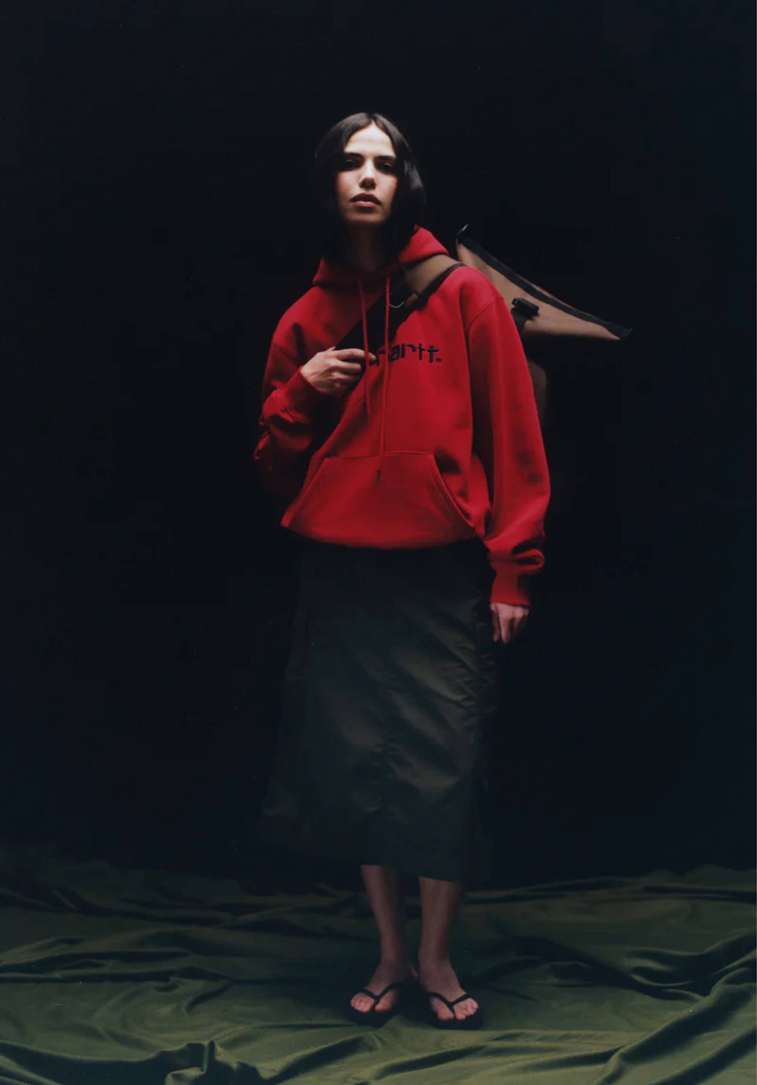 Model wearing items from Carhartt WIP Spring/Summer 2025 collection