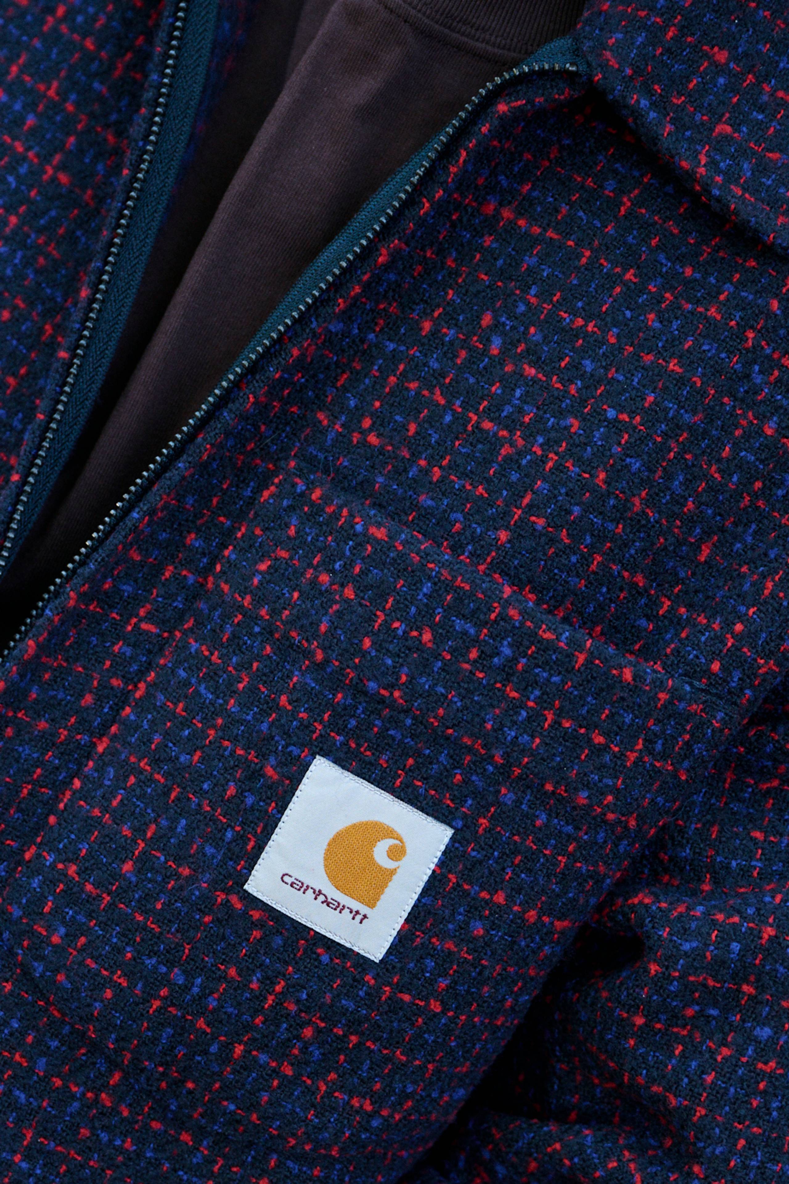 Closeup shot of Bellamy Check Shirt Jacket