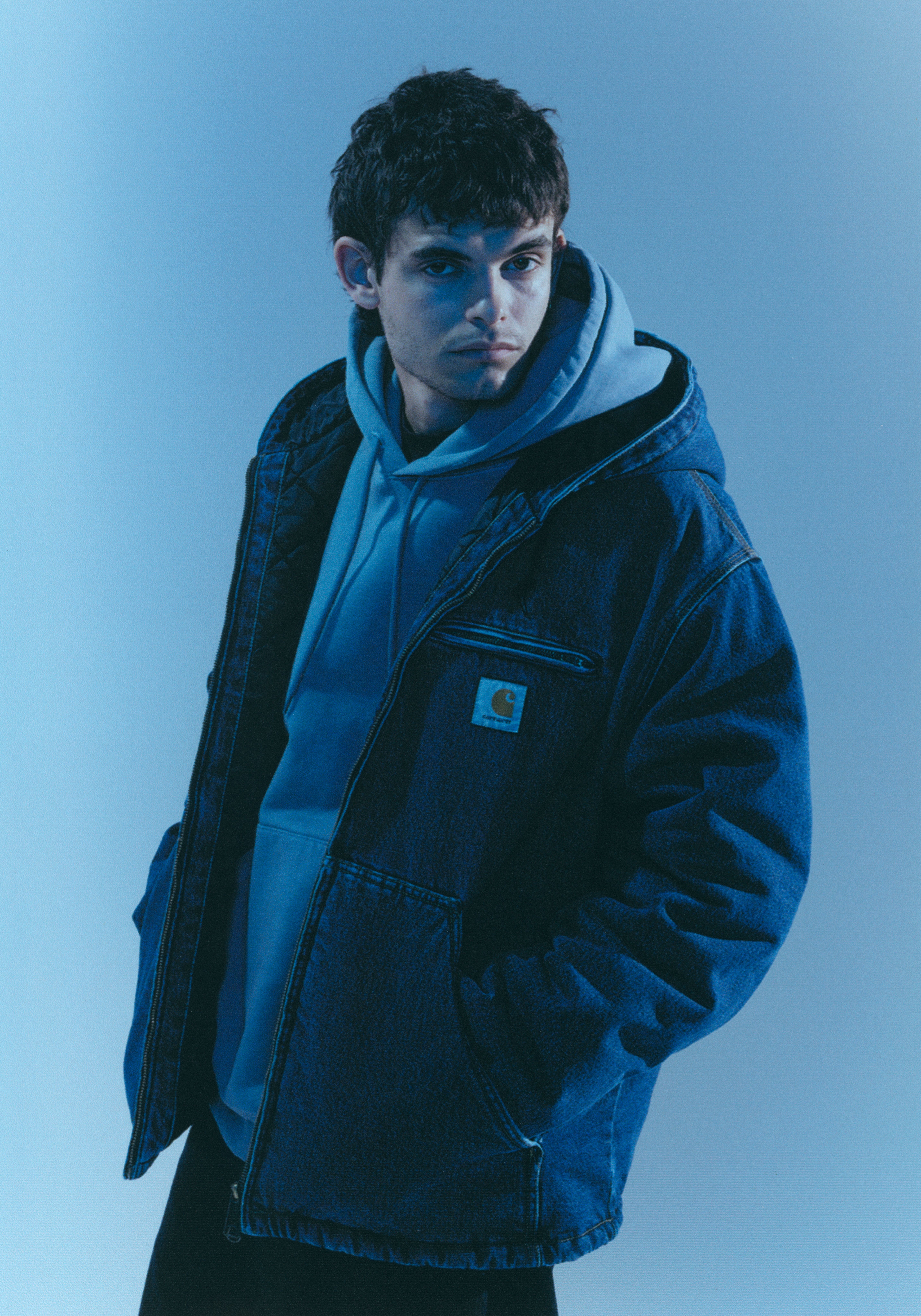 Model wearing items from the SS26 Pre Collection